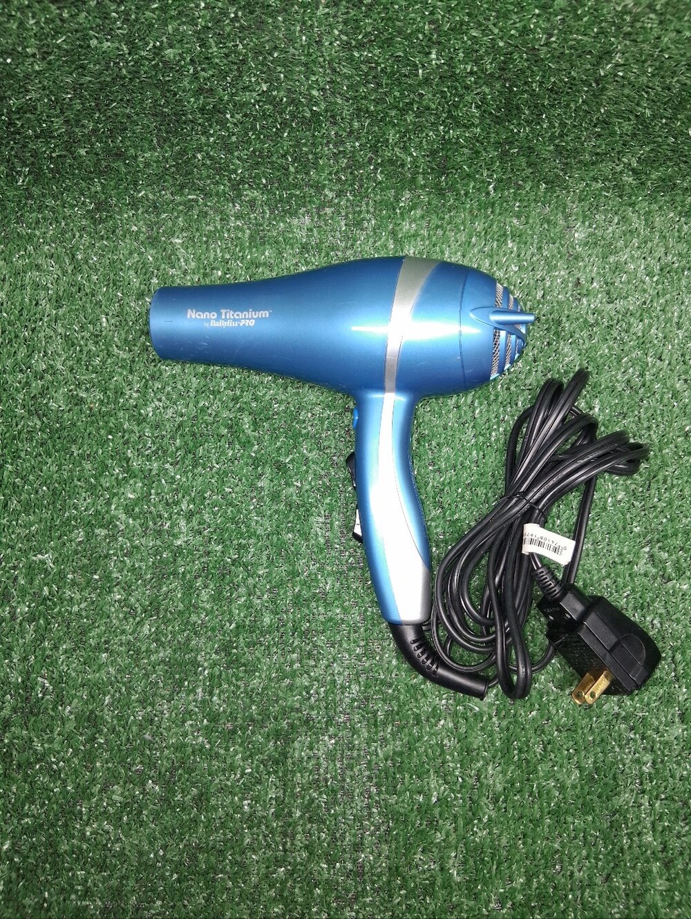 BaBylissPRO Nano Titanium Hair Dryer Blue Professional Blow Dryer Tested